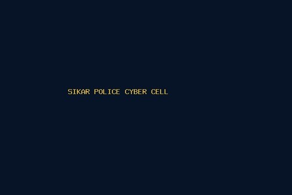 Sikar Police Alerts Public: Beware of Fake Part-Time Telegram Job Schemes